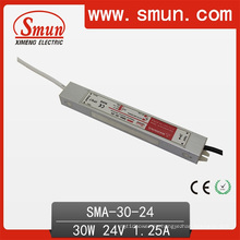 Fuente de alimentación constante del conductor de la corriente LED 30W 24V